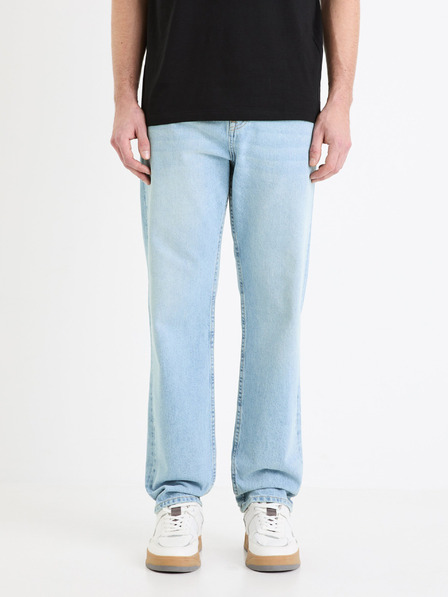 Celio Blugi Celio C15 straight Fodroit 30 albastru deschis pentru bărbați