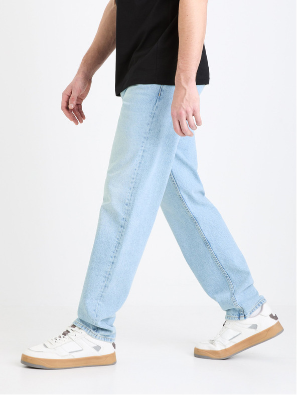 Celio Blugi Celio C15 straight Fodroit 30 albastru deschis pentru bărbați