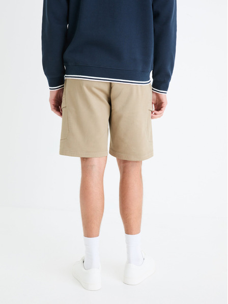 Celio Pantaloni scurți cargo bej pentru bărbați Celio Gojogbm
