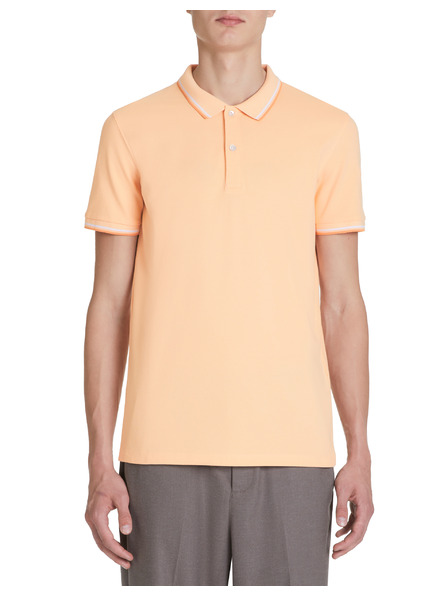 Celio Tricou polo portocaliu pentru bărbați Celio Decolrayeb