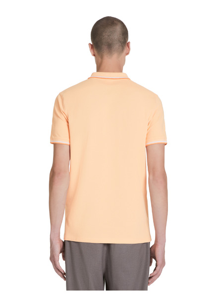 Celio Tricou polo portocaliu pentru bărbați Celio Decolrayeb