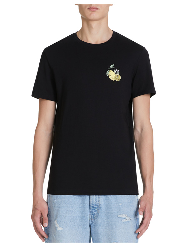 Celio Tricou negru pentru bărbați Celio Jelime
