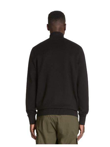 Celio Cardigan negru cu fermoar pentru bărbați Celio Jebille