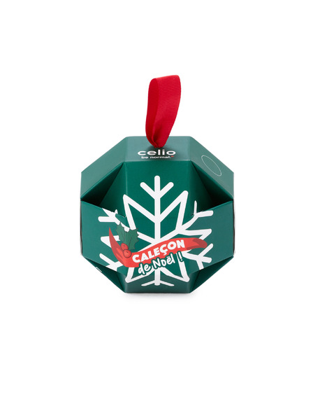 Celio Pachet cadou pantaloni scurți Snowflake Celio