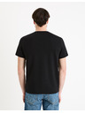 Celio Tricou negru pentru bărbați Celio Geteboude