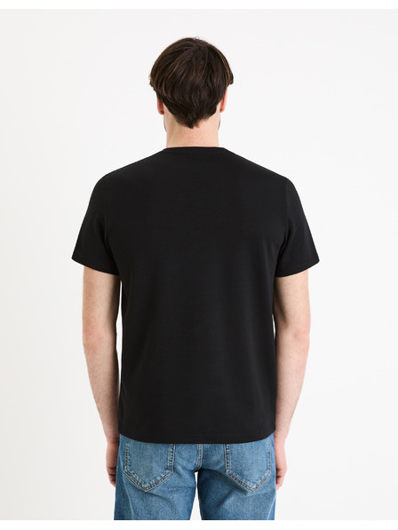 Celio Tricou negru pentru bărbați Celio Geteboude