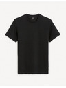 Celio Tricou negru pentru bărbați Celio Geteboude