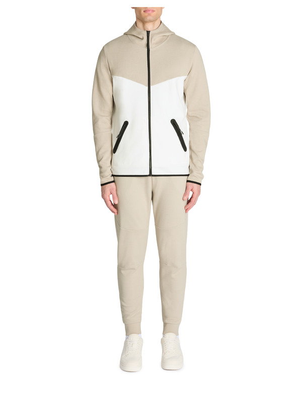 Celio Pantaloni de trening bej pentru bărbați Celio Lonewyoke