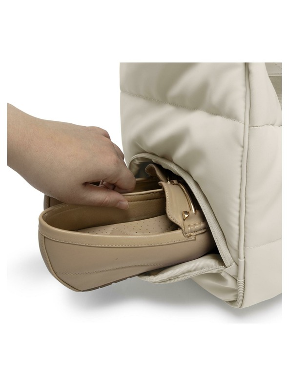 Heys Geantă Heys Puffer Duffel Off White