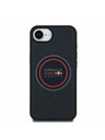 Oracle Red Bull Racing Red Bull Husă Spate MagSafe din Piele PU cu Inel Roșu pentru iPhone 16e Bleumarin