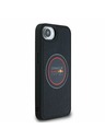 Oracle Red Bull Racing Red Bull Husă Spate MagSafe din Piele PU cu Inel Roșu pentru iPhone 16e Bleumarin