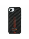 Oracle Red Bull Racing Red Bull Husă Spate MagSafe Carbon Powerbar pentru iPhone 16e Negru