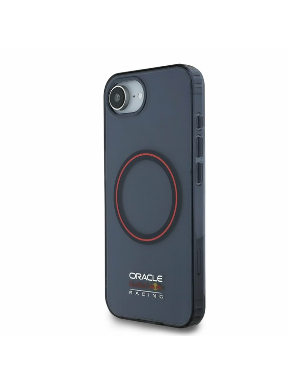 Oracle Red Bull Racing Red Bull Husă Spate MagSafe PC/TPU cu Inel Roșu pentru iPhone 16e Bleumarin