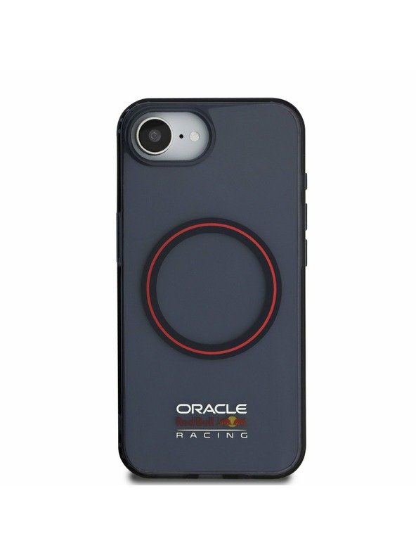 Oracle Red Bull Racing Red Bull Husă Spate MagSafe PC/TPU cu Inel Roșu pentru iPhone 16e Bleumarin