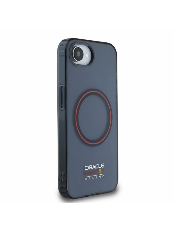 Oracle Red Bull Racing Red Bull Husă Spate MagSafe PC/TPU cu Inel Roșu pentru iPhone 16e Bleumarin