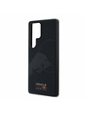 Oracle Red Bull Racing Red Bull Husă din Piele cu Logo Debossat și Plasă MagSafe pentru Samsung Galaxy S25 Ultra Bleumarin