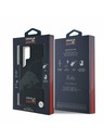 Oracle Red Bull Racing Red Bull Husă din Piele cu Logo Debossat și Plasă MagSafe pentru Samsung Galaxy S25 Ultra Bleumarin
