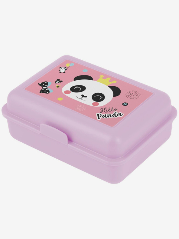 BAAGL  Cutie panda violet pentru gustări Baagl