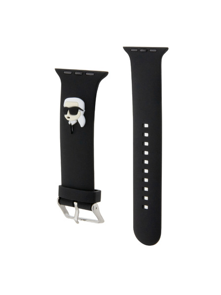 Karl Lagerfeld Karl Lagerfeld Karl Head NFT Curea pentru Apple Watch 42/44/45/46/49 Negru
