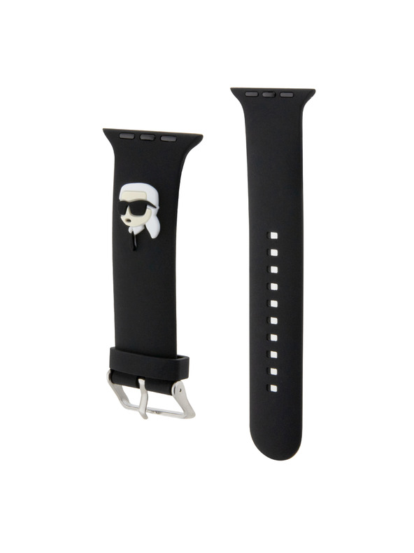 Karl Lagerfeld Karl Lagerfeld Karl Head NFT Curea pentru Apple Watch 42/44/45/46/49 Negru