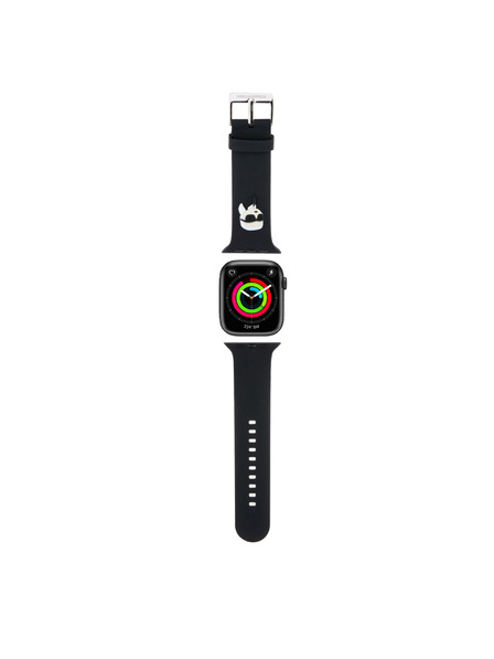 Karl Lagerfeld Karl Lagerfeld Karl Head NFT Curea pentru Apple Watch 42/44/45/46/49 Negru