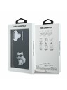 Karl Lagerfeld Karl Lagerfeld IML Aquarelle Choupette Carcasă Spate pentru iPhone 16 Negru