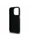 Karl Lagerfeld Karl Lagerfeld Grained PU K&CH Heads Carcasă Spate pentru iPhone 15 Pro Max Negru
