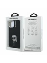 Karl Lagerfeld Karl Lagerfeld IML Acuarelă Karl Carcasă spate pentru iPhone 15 Black