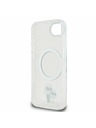 Karl Lagerfeld Karl Lagerfeld IML Karl and Choupette MagSafe Carcasă spate pentru iPhone 16e Transparent