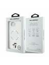 Karl Lagerfeld Karl Lagerfeld IML Karl and Choupette MagSafe Carcasă spate pentru iPhone 16e Transparent