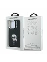 Karl Lagerfeld Karl Lagerfeld IML Acuarelă Karl Carcasă spate pentru iPhone 15 Pro Max Black