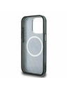 Karl Lagerfeld Karl Lagerfeld IML K&CH Heads Repeated Logo MagSafe Carcasă spate pentru iPhone 15 Pro Black