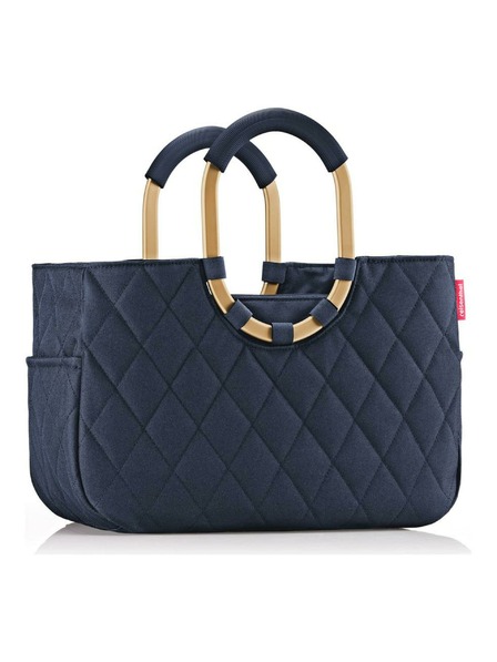 Reisenthel Geantă Reisenthel Loopshopper M Frame Rhombus Midnight Gold
