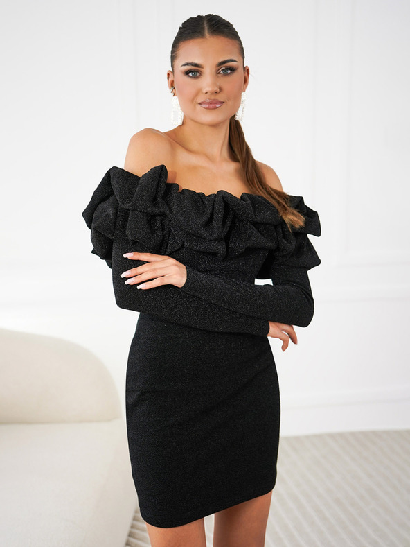 Edoti Rochie mini GINA - negre