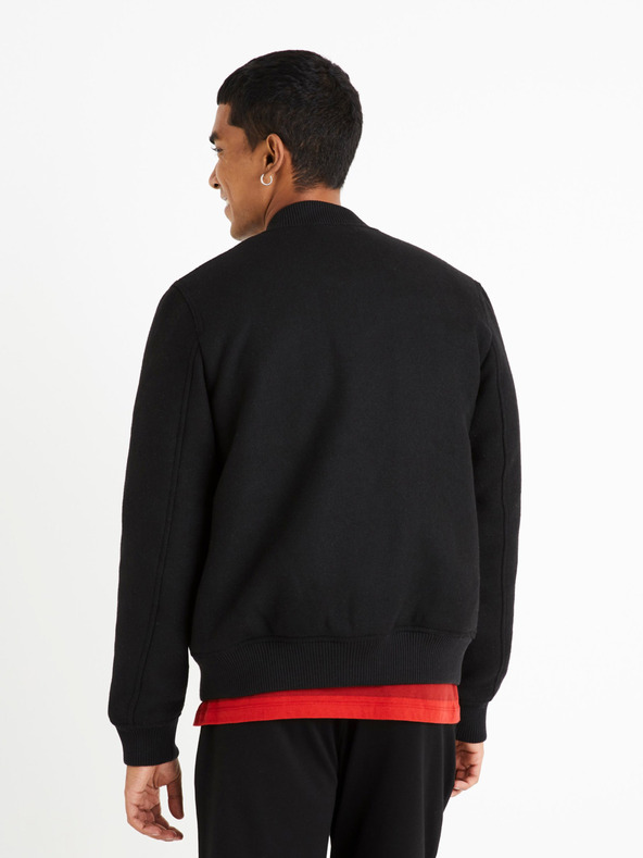 Celio Bomber negru pentru bărbați Celio Cubeauty