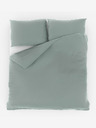 Kvalitex Lenjerie de pat franceză din muselină 240x220, 70x90cm verde deschis Kvalitex