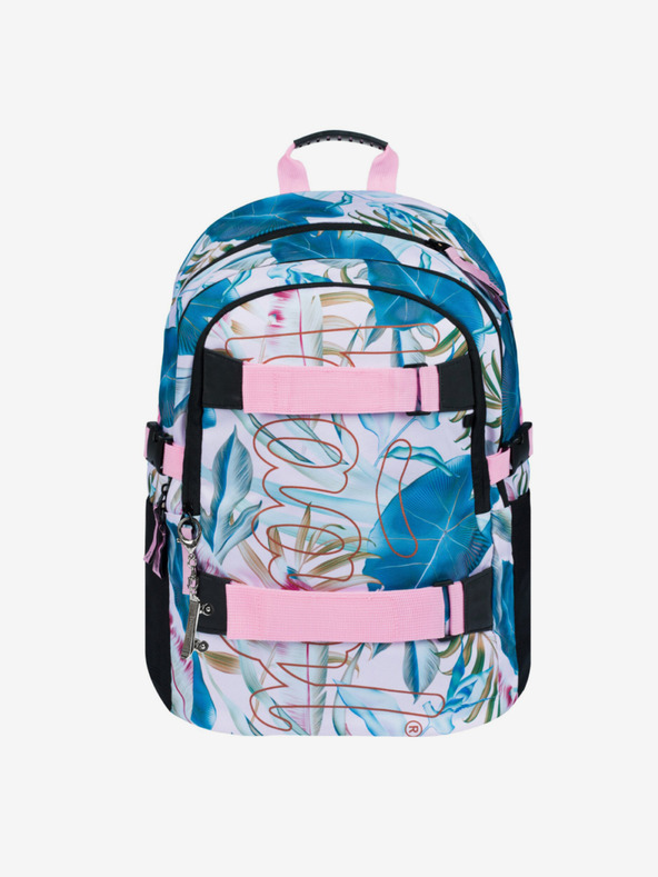 BAAGL  BAAGL 3 SET Skate Leafs: rucsac, penar, geantă BAAGL