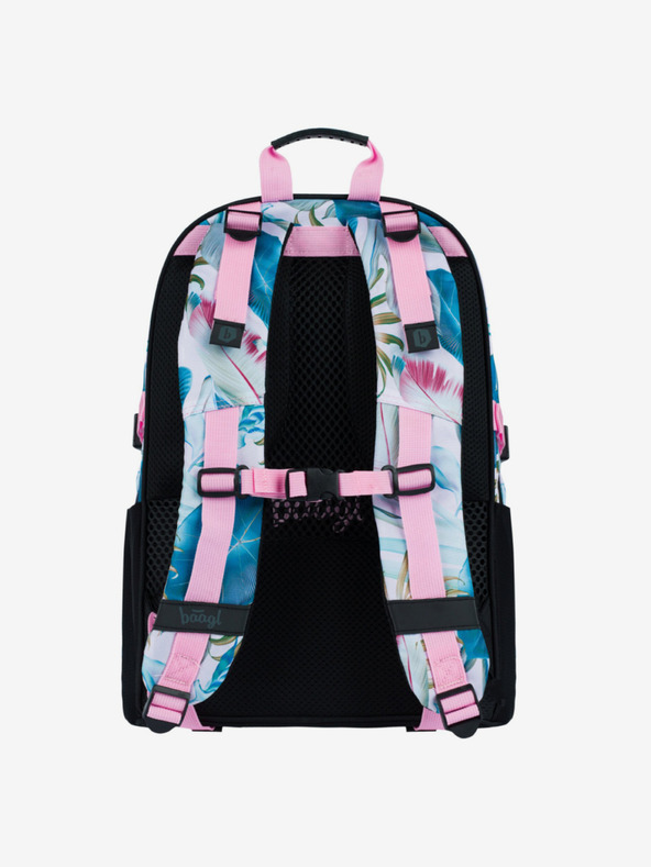 BAAGL  BAAGL 3 SET Skate Leafs: rucsac, penar, geantă BAAGL