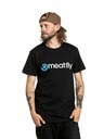 Meatfly Meatfly Tricou Bărbați Joe Gri/Negru | Negru | Mărime S | 100% bumbac