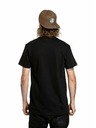 Meatfly Meatfly Tricou Bărbați Joe Gri/Negru | Negru | Mărime S | 100% bumbac