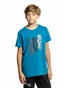 Meatfly Meatfly tricou pentru copii Artee Funky Blue | Albastru | Mărimea 158 | 100% bumbac