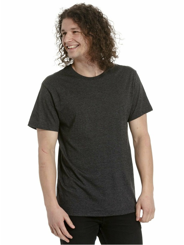 Meatfly Meatfly pachet de tricouri pentru bărbați Basic Multipack Charcoal Heather/Olive/Navy Heather | Gri | Mărime