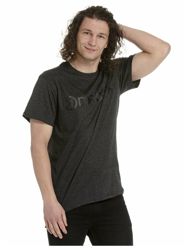 Meatfly Meatfly pachet tricouri pentru bărbați MF Logo Multipack Black/Charcoal Heather/White | Negru | Mărime