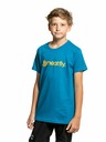 Meatfly Meatfly tricou pentru copii Bart Funky Blue | Albastru | Mărimea 146 | 100% bumbac