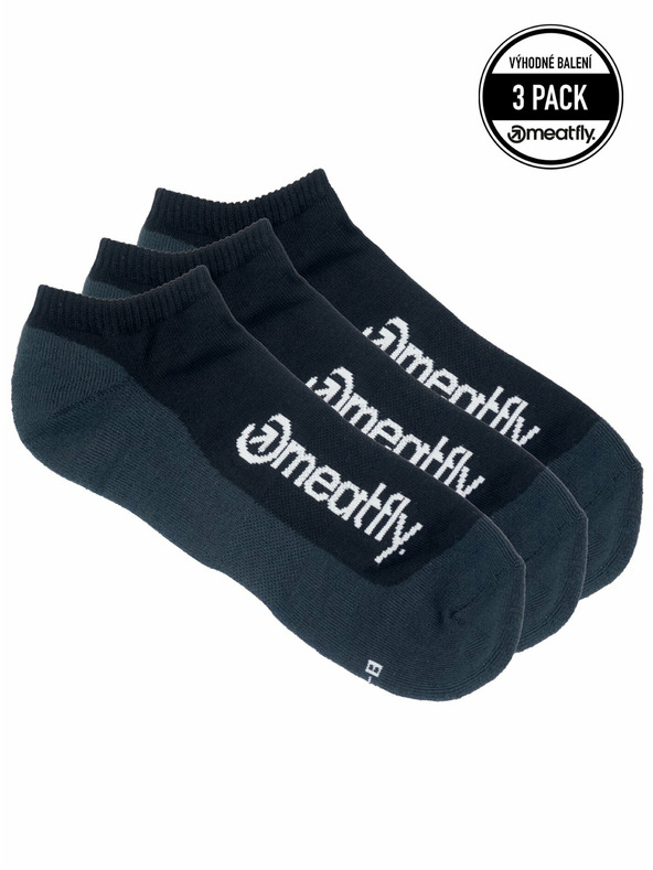Meatfly Meatfly socks Boot Triple pack Black | Black | Size