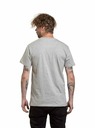 Meatfly Meatfly tricou pentru bărbați Yvans Written Patch Grey