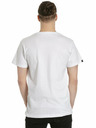 Meatfly Tricou pentru bărbați Meatfly MF Logo White | Alb | Mărime M | 100% bumbac