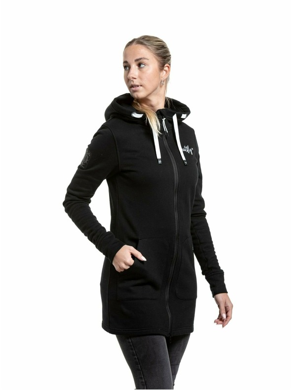 Meatfly Meatfly hanorac pentru femei Clair Negru | Negru | Mărime