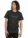 Meatfly Meatfly tricou pentru bărbați MF Logo Charcoal Heather | Gri | Mărime