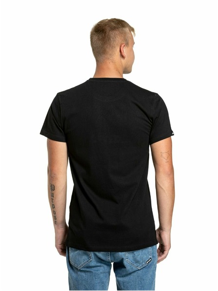 Meatfly Meatfly tricou pentru bărbați Logex Grey/Black | Gri | Mărime S | 100% bumbac